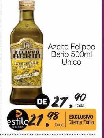 Azeite felippo berio unico