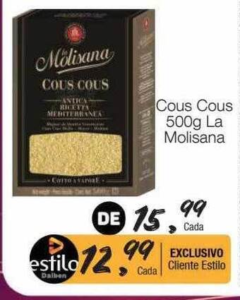 Supermercado Dalben Cous cous la molisana oferta