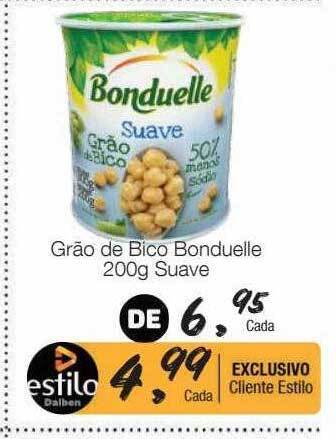 Grão de bico bonduelle suave