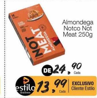 Almondega notco not meat