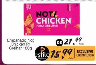 Supermercado Dalben Empanado not chicken p grelhar oferta