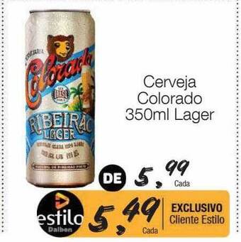Supermercado Dalben Cerveja colorado lager oferta