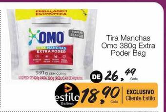 Supermercado Dalben Tira manchas omo extra poder bag oferta