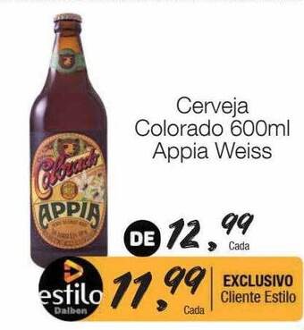 Supermercado Dalben Cerveja colorado appia weiss oferta