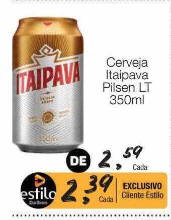 Supermercado Dalben Cerveja itaipava pilsen oferta