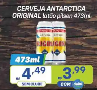 Cerveja Antarctica Original latao Pilsen 473ml