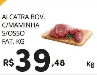 Supermercado Vitorino Alcatra bov c maminha s osso fat oferta