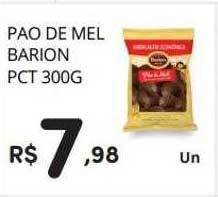 Supermercado Vitorino Pao de mel barion oferta