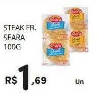 Supermercado Vitorino Steak fr. seara oferta
