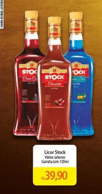Atacadão Licor Stock 720ml oferta