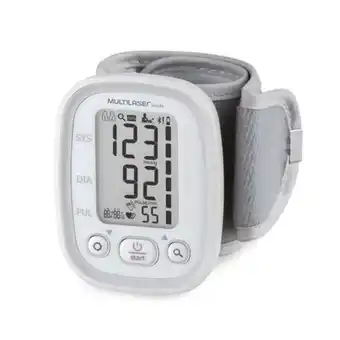 Monitor arterial de pulso - bluetooth - multi saúde - hc205