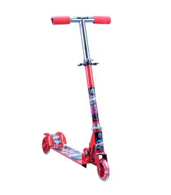 Patinete infantil ajustável vermelho world brinquedos 75cm rf2989vm