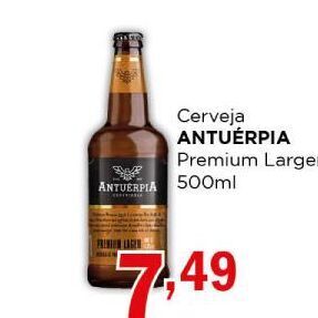 Supermercados Mundial Cerveja oferta