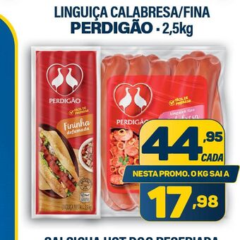Dom Atacadista Linguiça calabresa oferta