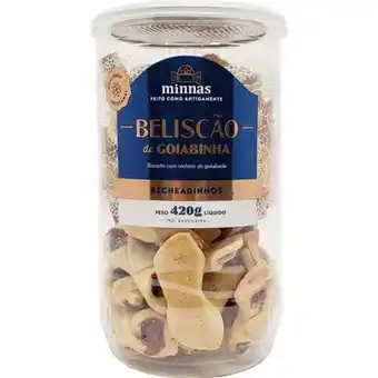 Beliscão de goiabinha minnas 420g