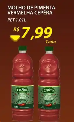 Assaí Atacadista Molho de pimenta vermelha Cepera 1.01L oferta