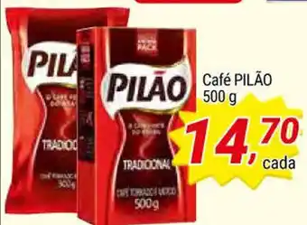 Amarelinha supermercados Cafe Pilao 500g oferta