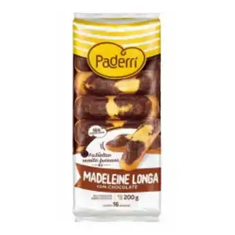 Asun Madeleine longa paderri chocolate 200g oferta