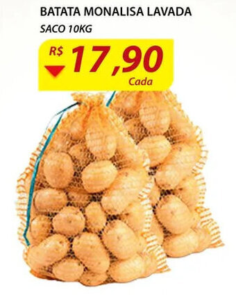 Assaí Atacadista Batata monalisa Lavada Saco 10kg oferta