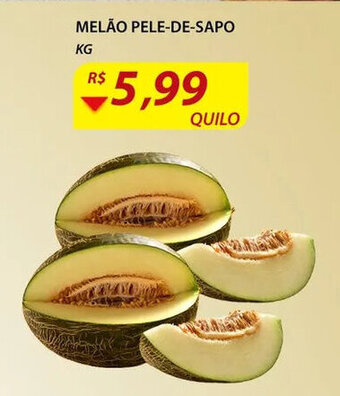 Assaí Atacadista Melao Pele-de-Sapo 1kg oferta