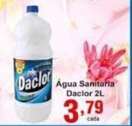 Rossi Supermercado Agua sanitaria Daclor 2L oferta