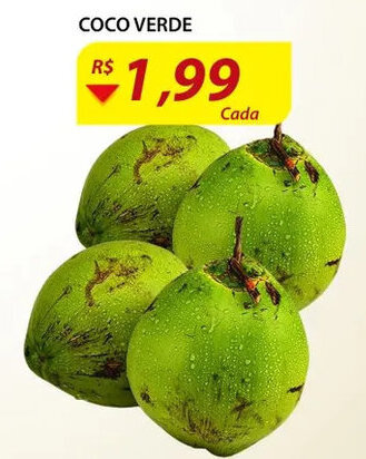 Assaí Atacadista Coco Verde oferta
