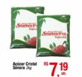Fort Atacadista Acucar Cristal Sonora 2kg oferta