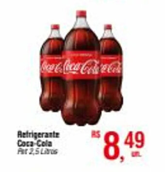 Fort Atacadista Refrigerante Coca Cola 2.5L oferta