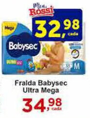 Fralda BabySec Ultra Mega