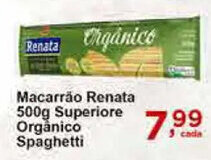 Rossi Supermercado Macarrao Renata 500g Superiore Organico Spaghetti oferta
