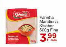 Rossi Supermercado Farinha Mandioca Kisabor 500g Fina oferta