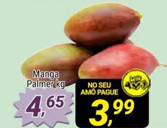 Amarelinha supermercados Manga Palmer 1kg oferta