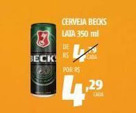 Cerveja becks 350ml