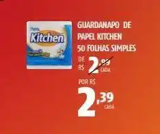 OXXO Guardanapos de papel kitchen 50 folhas simples oferta