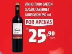 OXXO Vinho tinto salton classic cabernet 750ml oferta