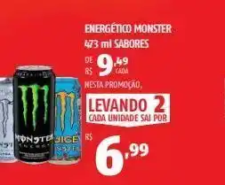 Bebida energética monster 473ml