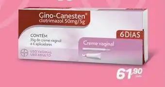 GBarbosa Gino-canesten 6 dias creme vaginal oferta