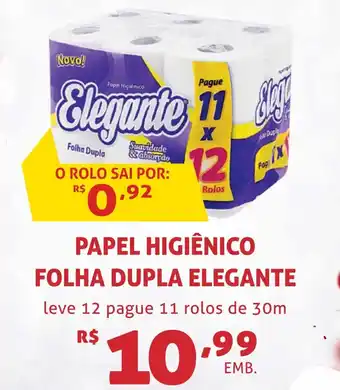 Makro Papel higiénico elegante 12un oferta