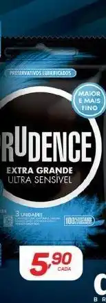 GBarbosa Prudence extra grande ultra sensivel c/ 3 unid oferta