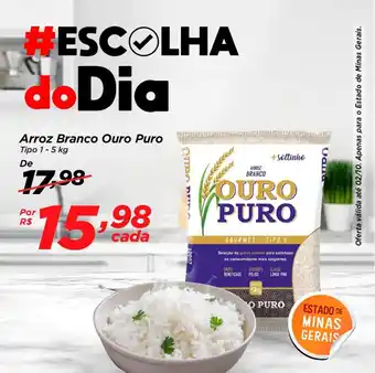Dia Arroz Branco Ouro Puro tipo 1 5kg oferta