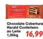 Chocolate Cobertura Harald Confeiteiro Ao Leite 1.05kg