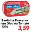 Sardinha Pescador Em óleo Ou Tomate 125g