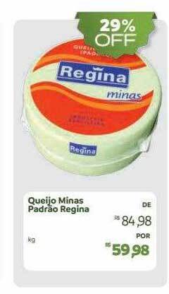 Hiperideal Supermercados Queijo minas padrão regina oferta