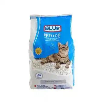 Pão de Açúcar Areia para gatos white 1,8kg blue - pp017 oferta