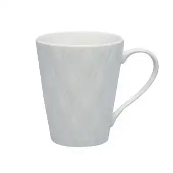 Lojas Havan Caneca porcelana retrô havan casa 300ml - branco oferta