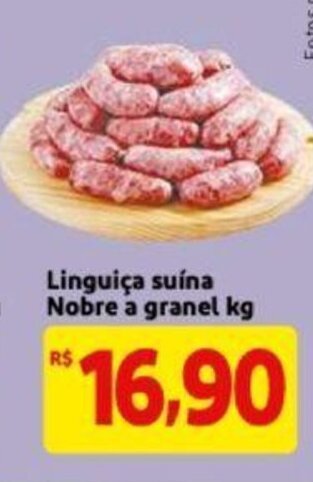 Extra Supermercado Linguica suina Nobre a granel 1kg oferta