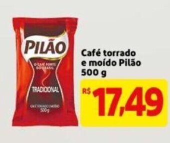 Extra Supermercado Cafe Torrado e moido Pilao 500g oferta