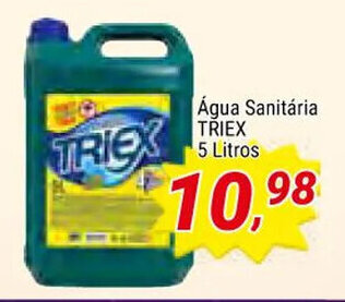 Amarelinha supermercados Agua Sanitaria Triex 5L oferta