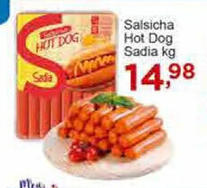 Rossi Supermercado Salsicha Hot Dog Sadia 1kg oferta