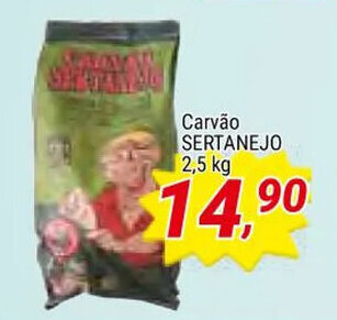 Carvao Sertanejo 2.5kg